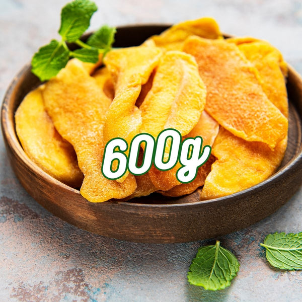 Sušené africké Mango Natural (nesírené) - 500g (+ 100g grátis)